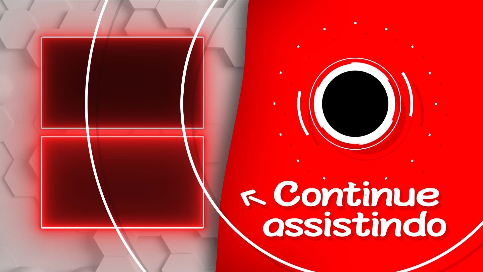 final de vídeo red waves